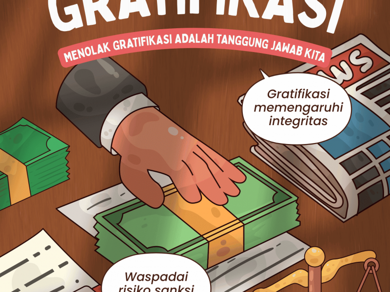 Infografis stop gratifikasi 